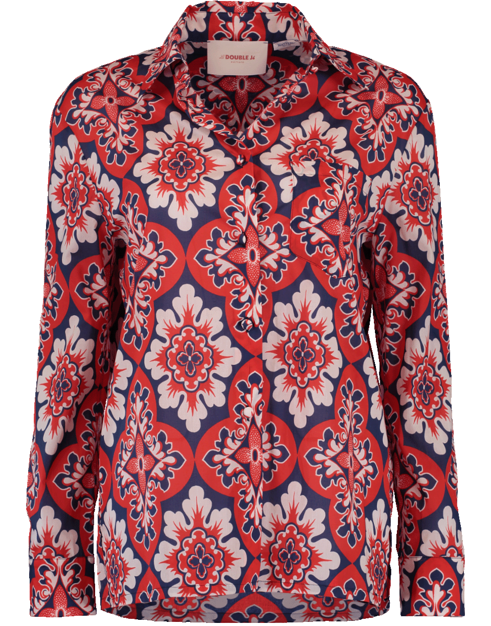 LA DOUBLEJ-Voile Shirt-