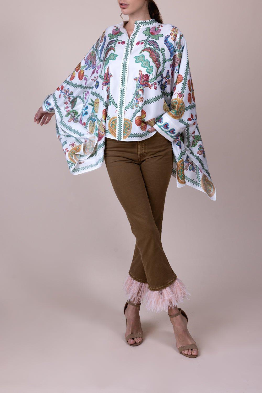 LA DOUBLEJ-Foulard Shirt - Grenadilla-