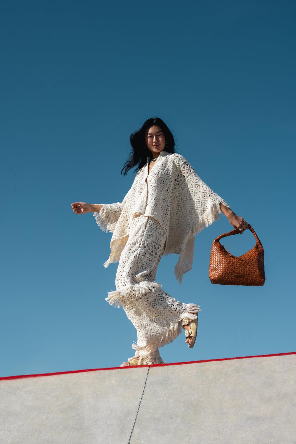 LACEY FOULARD SHIRT-PLAZAMCR-XS-CLOTHINGTOPKNITS-LA DOUBLEJ