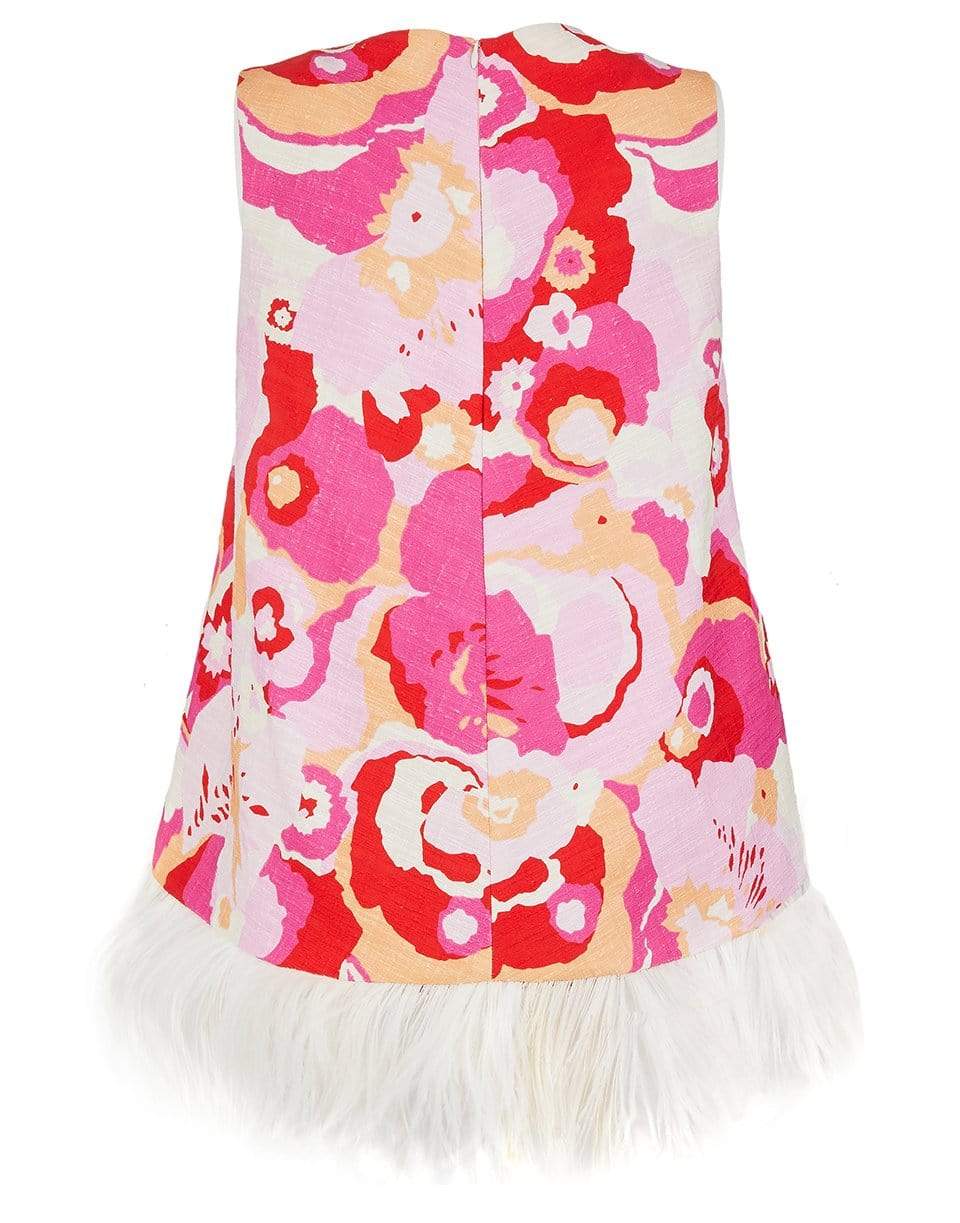 LA DOUBLEJ-Peonia Rosa Shot Cotton La Scala Top-