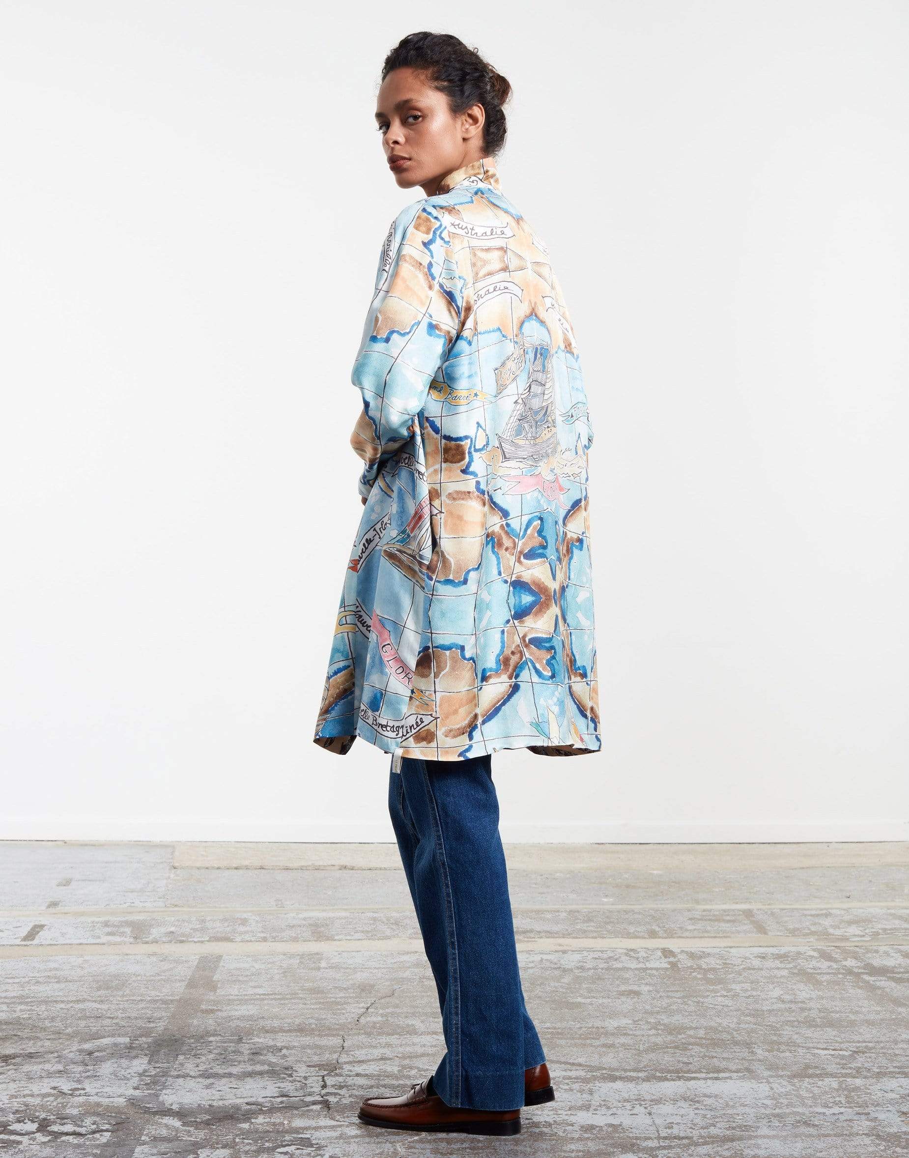 LA PRESTIC OUISTON-Liberte Reversible Short Coat-