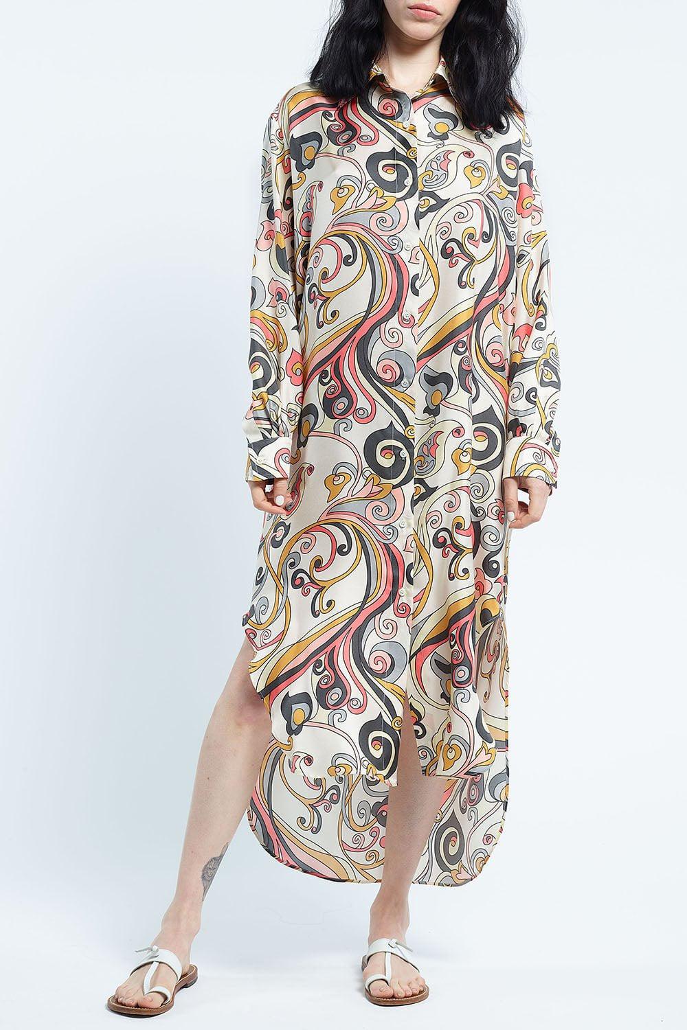 LA PRESTIC OUISTON-Cassis Dress-