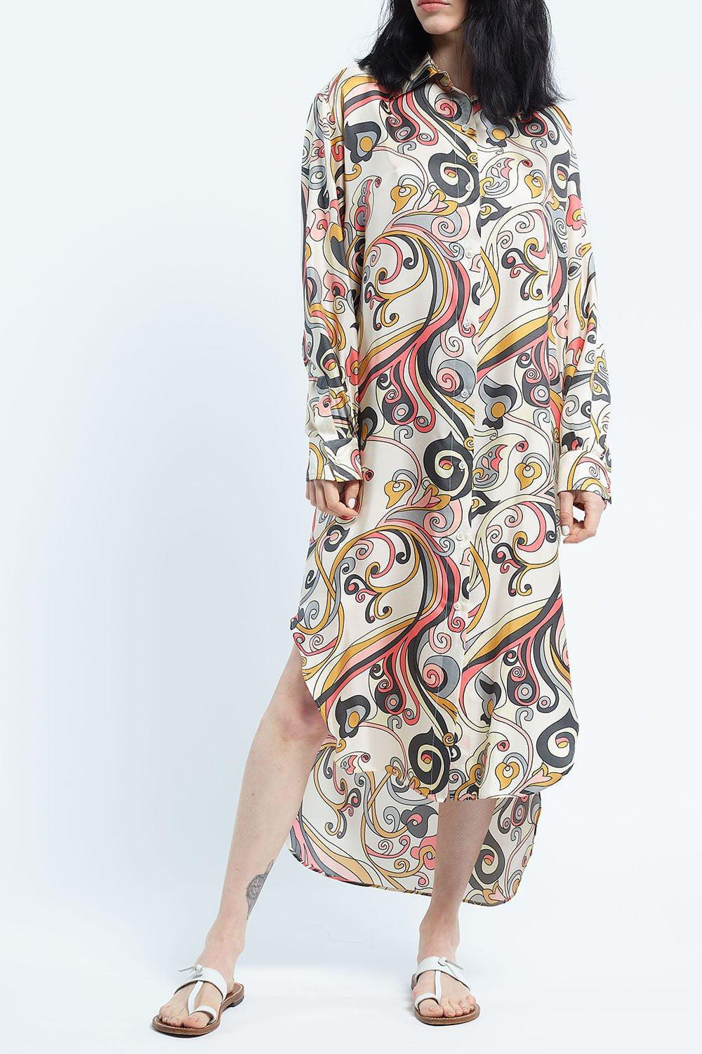 LA PRESTIC OUISTON-Cassis Dress-