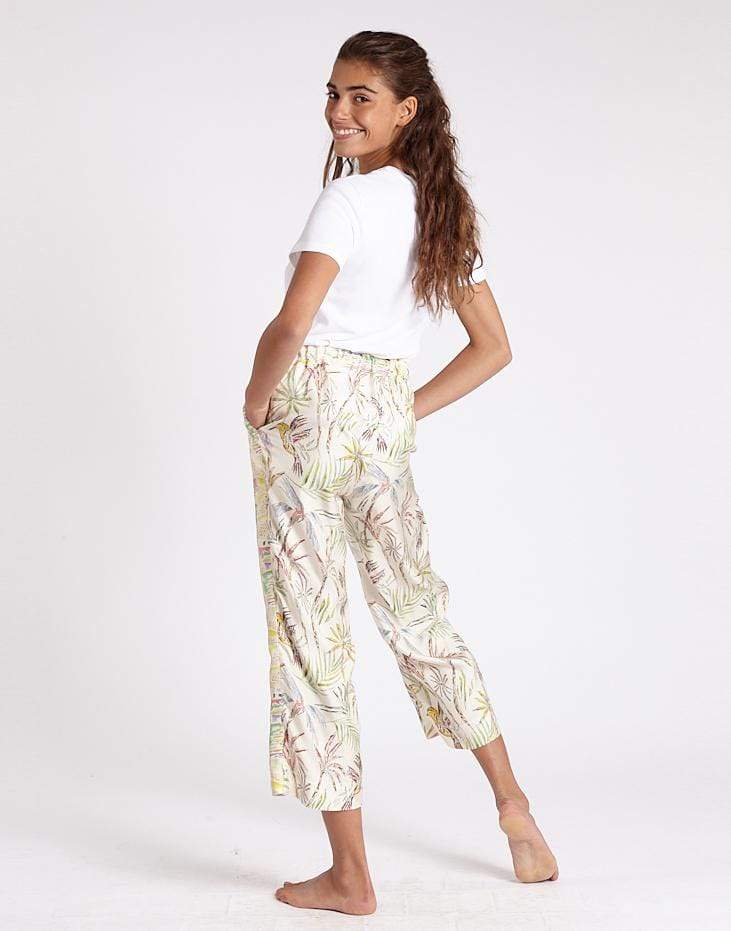 LA PRESTIC OUISTON-Mix L.A. Sunset Acide Lucky Printed Crop Pant-