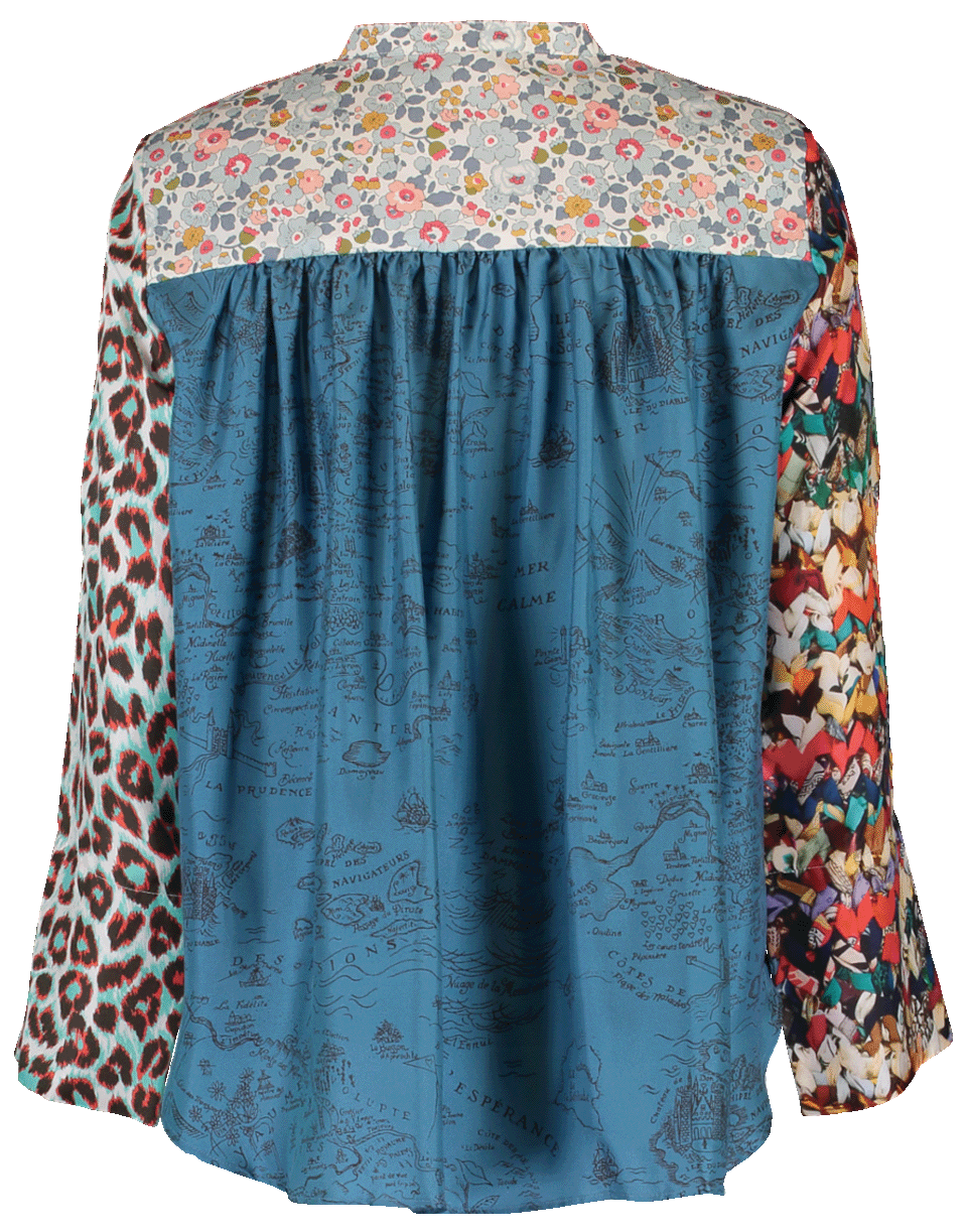 LA PRESTIC OUISTON-Peace Mix Dolce Vita Blouse-