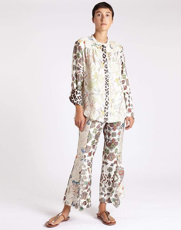 LA PRESTIC OUISTON-Mix Malibu Jeanne Shirt-
