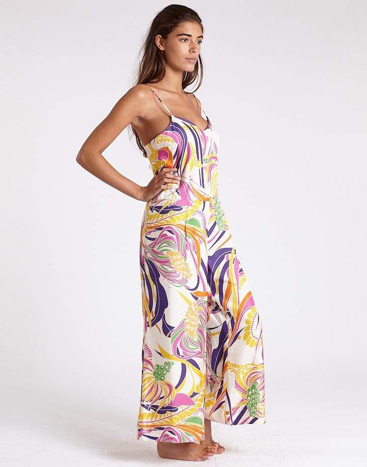 LA PRESTIC OUISTON-Corail Chic Paulette Tank Jumpsuit-