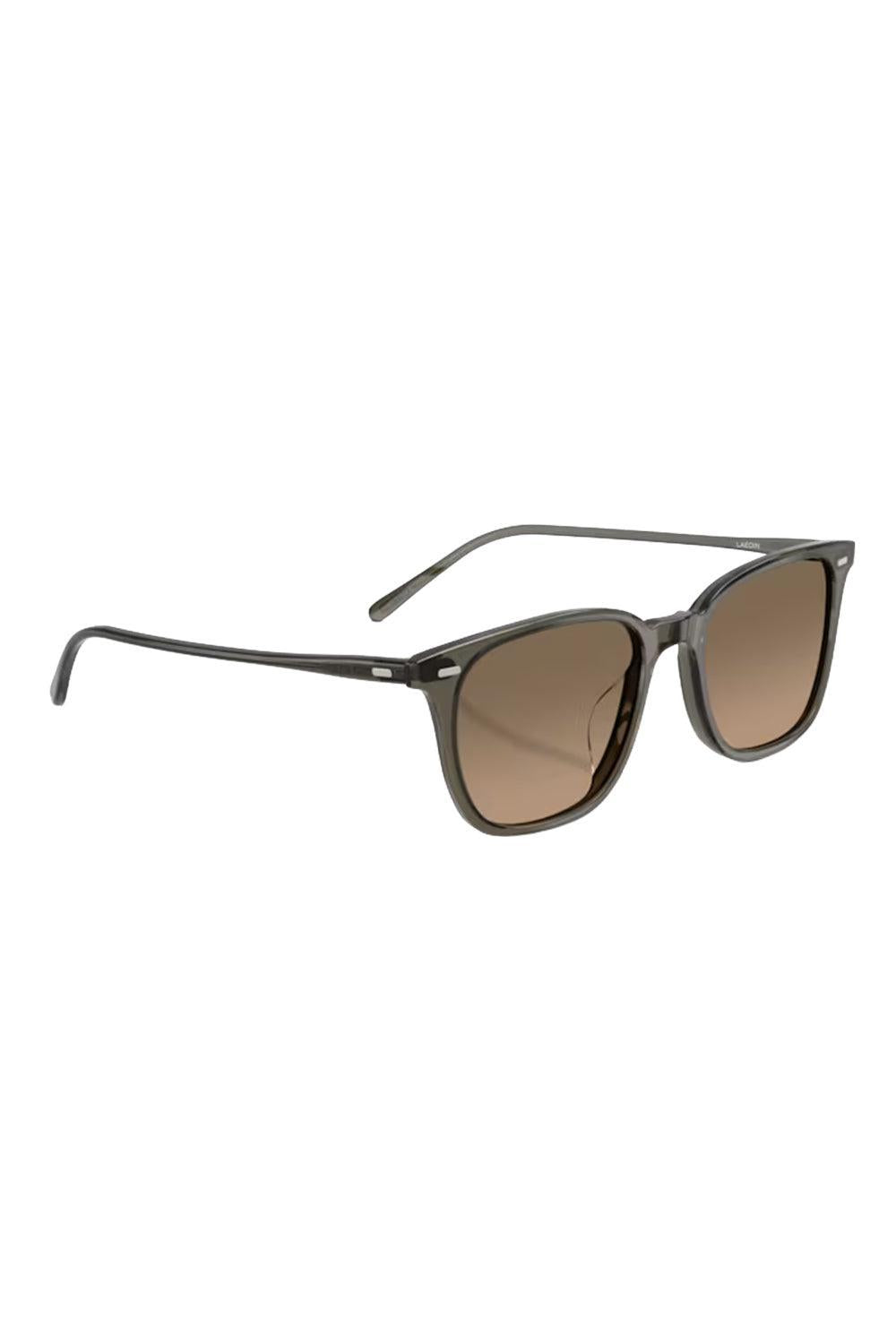 Laedin Polorized Sunglasses - Inkwell Sandstone-BROWN-ACCESSORIESUNGLASSES-OLIVER PEOPLES