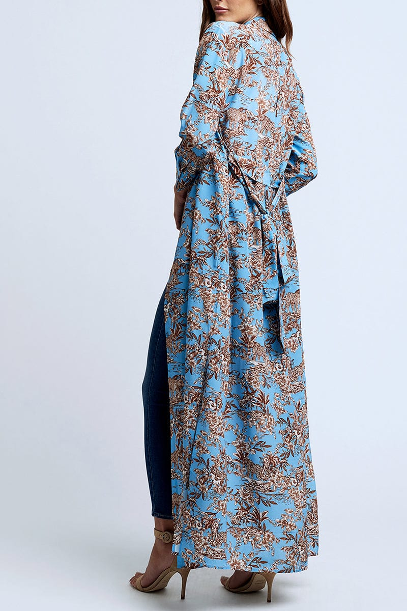 L'AGENCE-Cameron Shirt Maxi Dress-