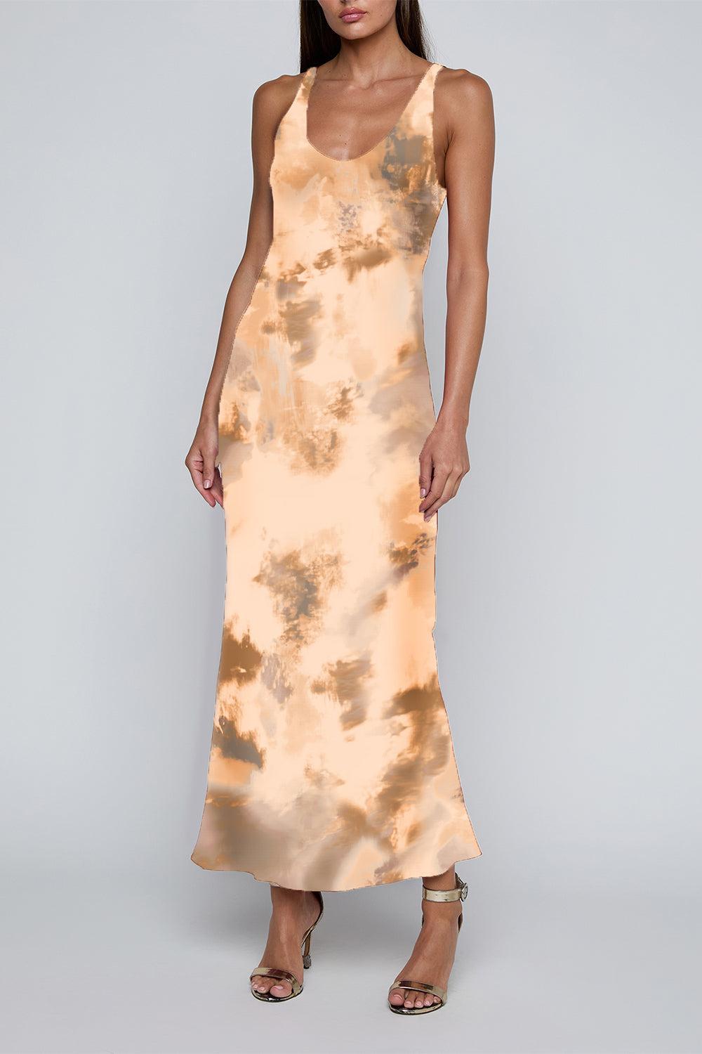 Akiya Tank Dress-BROWN-S-CLOTHINGDRESSCASUAL-L'AGENCE