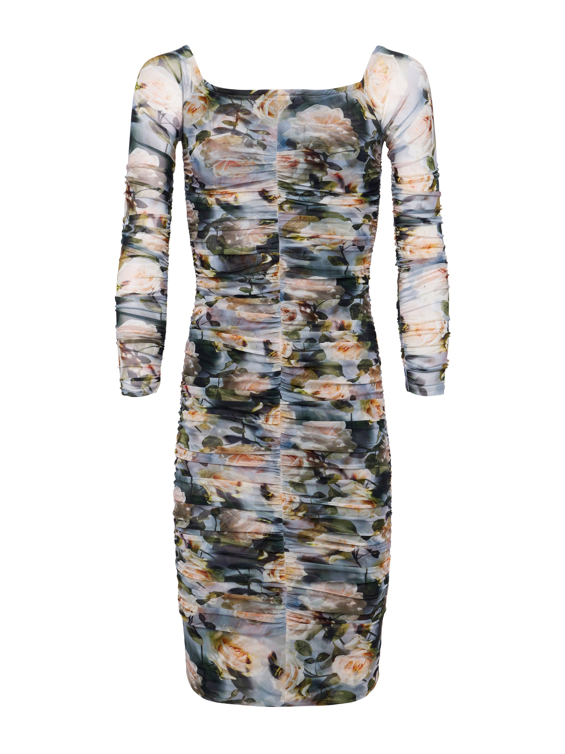 MORGANA DRESS-MLTDSTRF-XS-CLOTHINGDRESSCOCKTAIL-L'AGENCE
