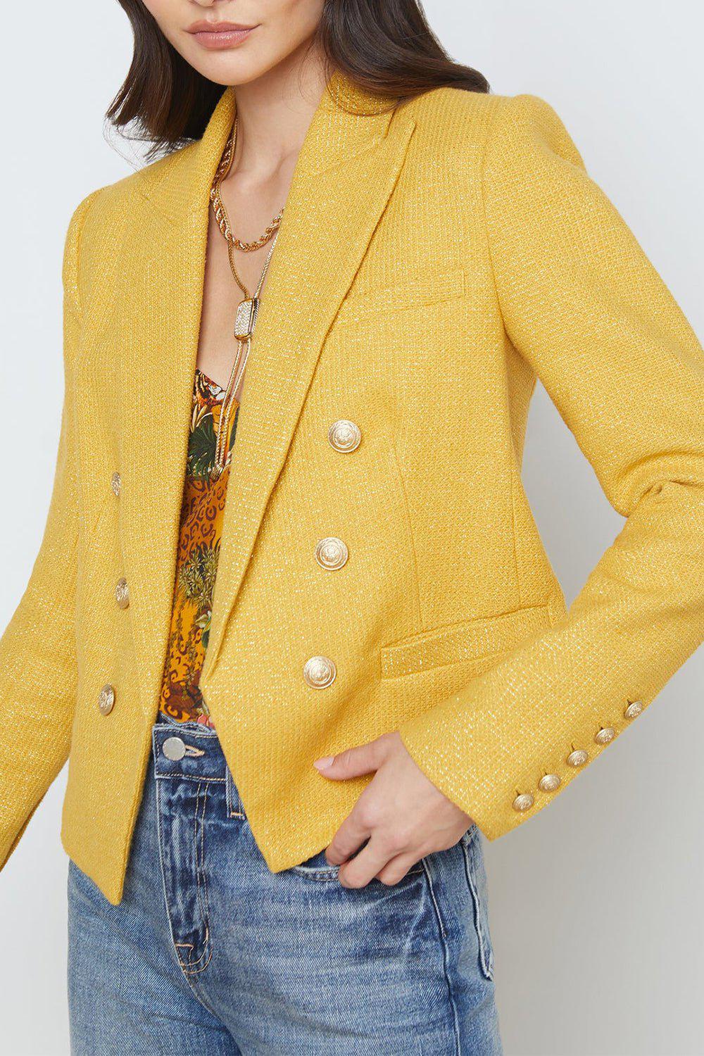 L'AGENCE-Brooke Blazer - Citrine-