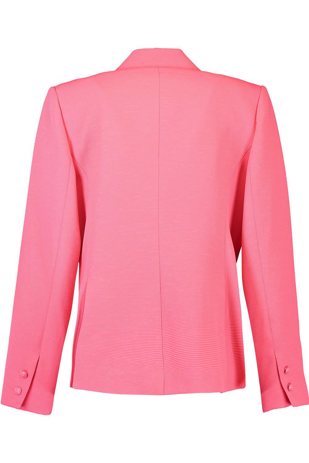 L'AGENCE-Chamberlain Blazer - Coral Fuchsia-