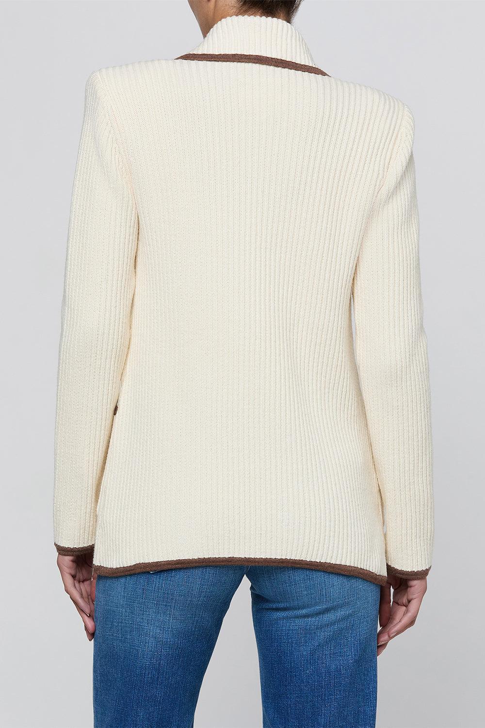 Ranch Blazer-CREAM-XS-CLOTHINGJACKETBLAZERS-L'AGENCE