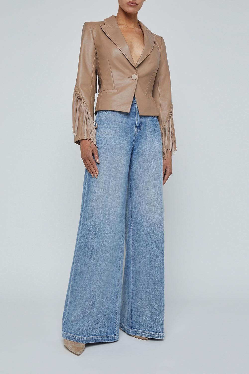 Vashti Blazer-DKCAPPU-4-CLOTHINGJACKETBLAZERS-L'AGENCE