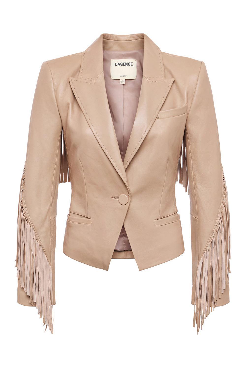 Vashti Blazer-DKCAPPU-4-CLOTHINGJACKETBLAZERS-L'AGENCE