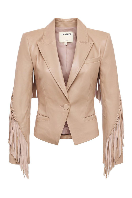 Vashti Blazer-DKCAPPU-4-CLOTHINGJACKETBLAZERS-L'AGENCE