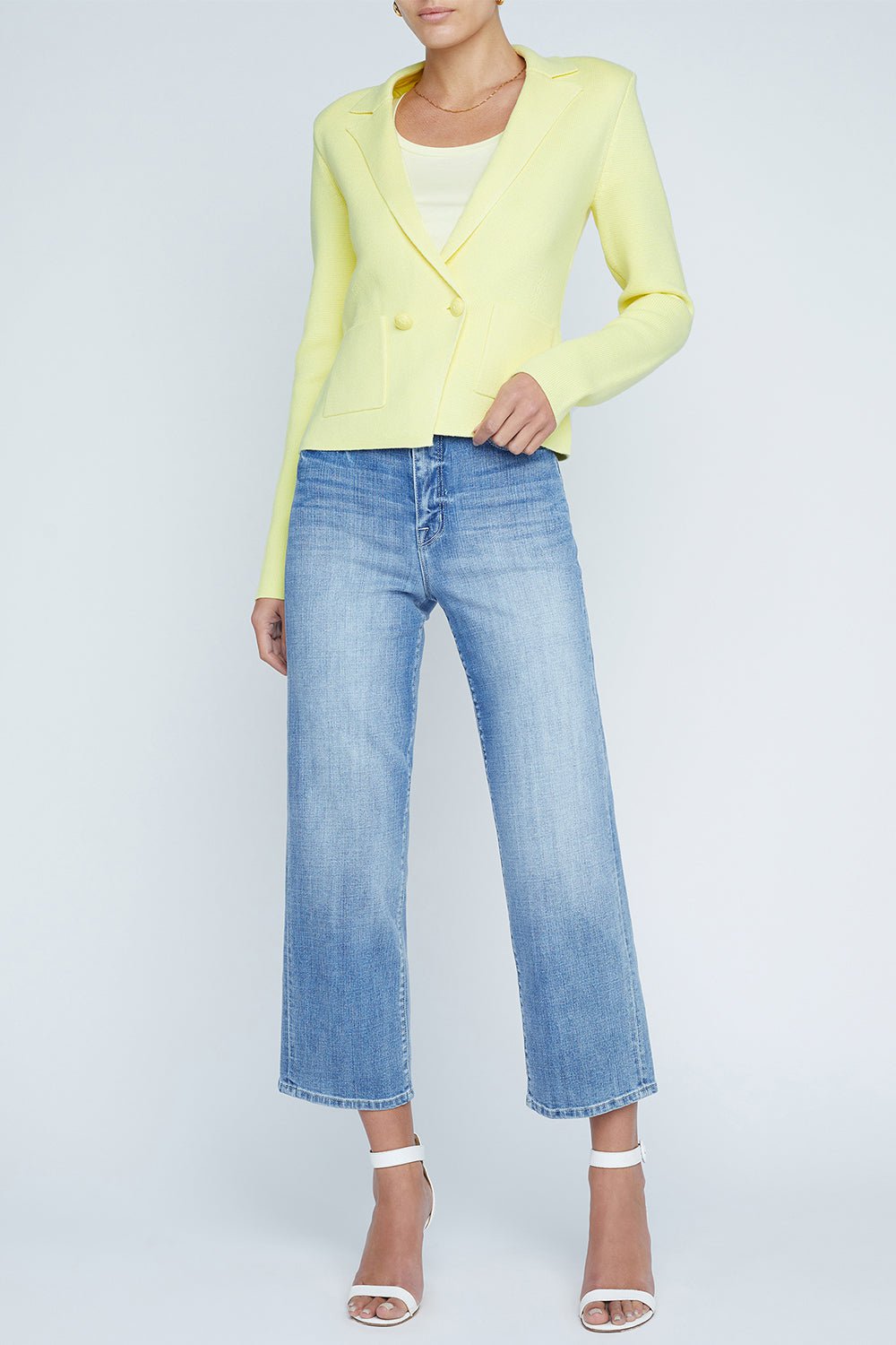 L'AGENCE-Sofia Blazer - Yellow Sorbet-