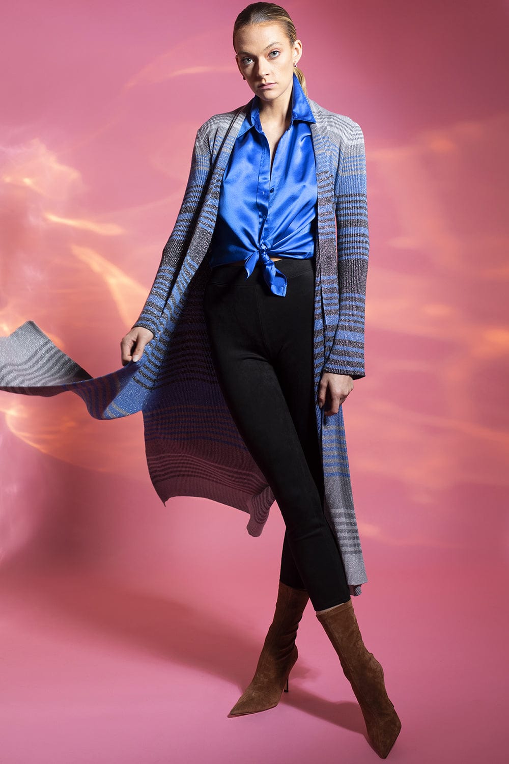 L'AGENCE-Nini Crop Pull On Pant Pant-