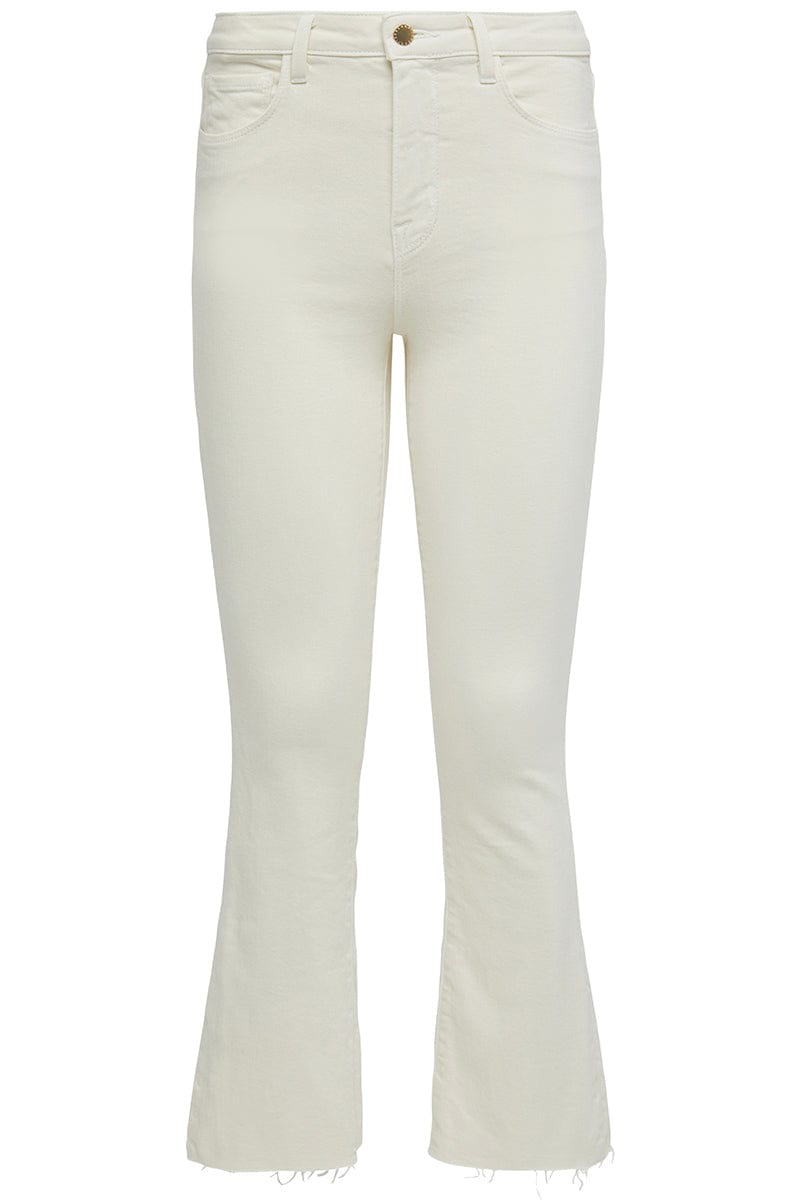 L'AGENCE-Kendra Crop Flare Jean-
