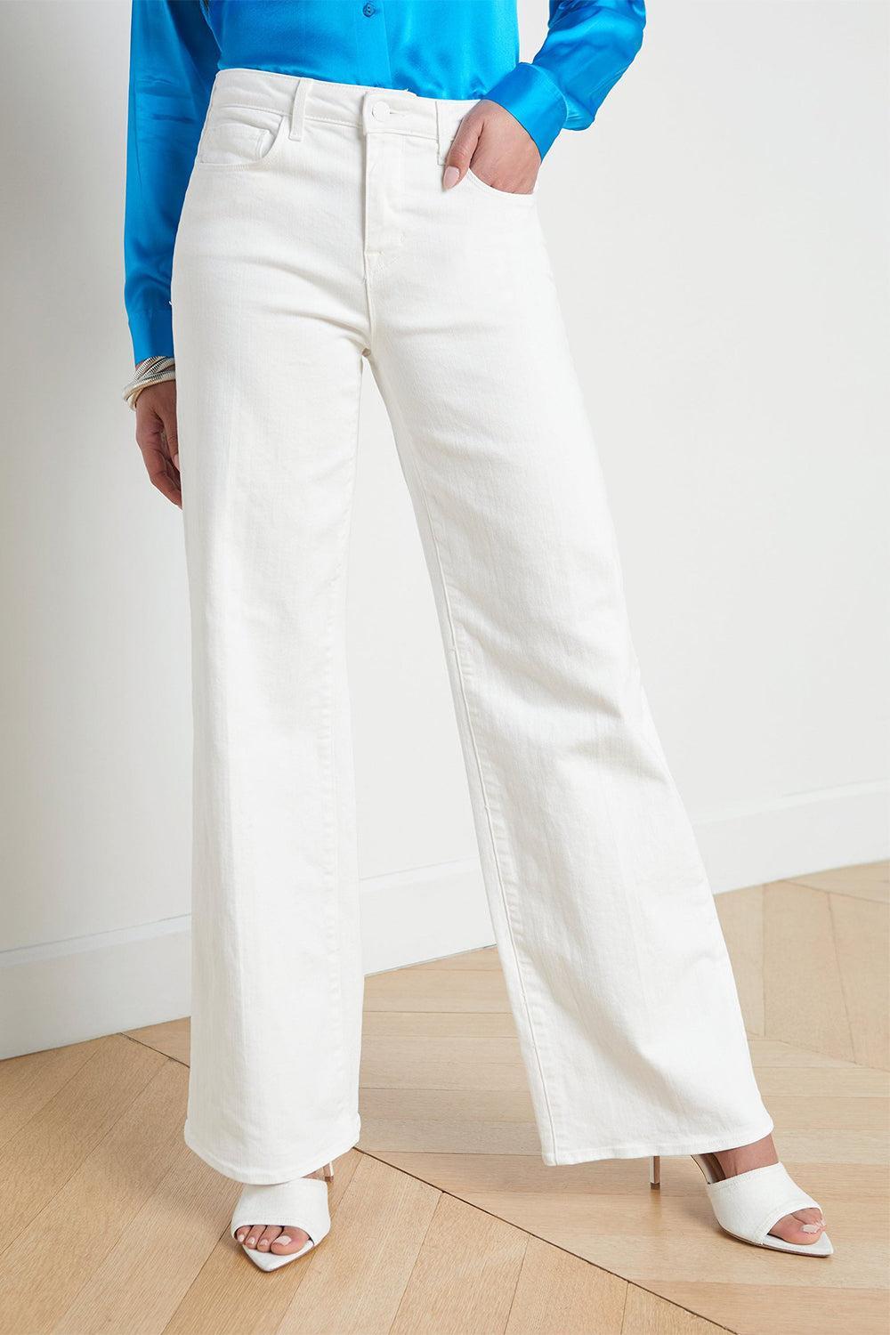 Alicent Wide-Leg Jean-BLANC-26-CLOTHINGPANTDENIM-L'AGENCE