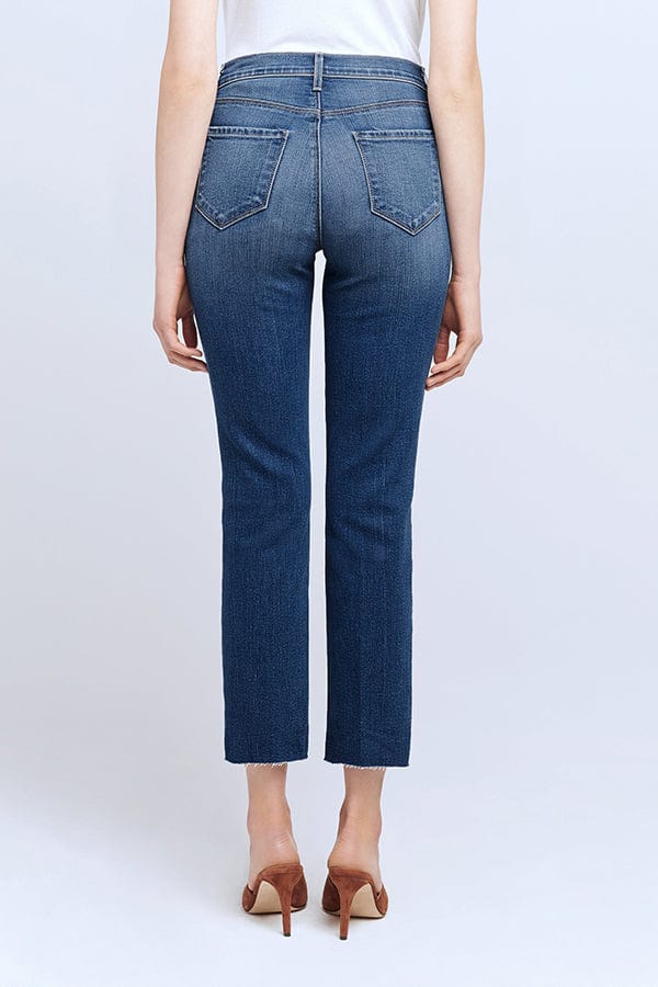 L'AGENCE-Sada High Rise Crop Slim Pant - Laredo-