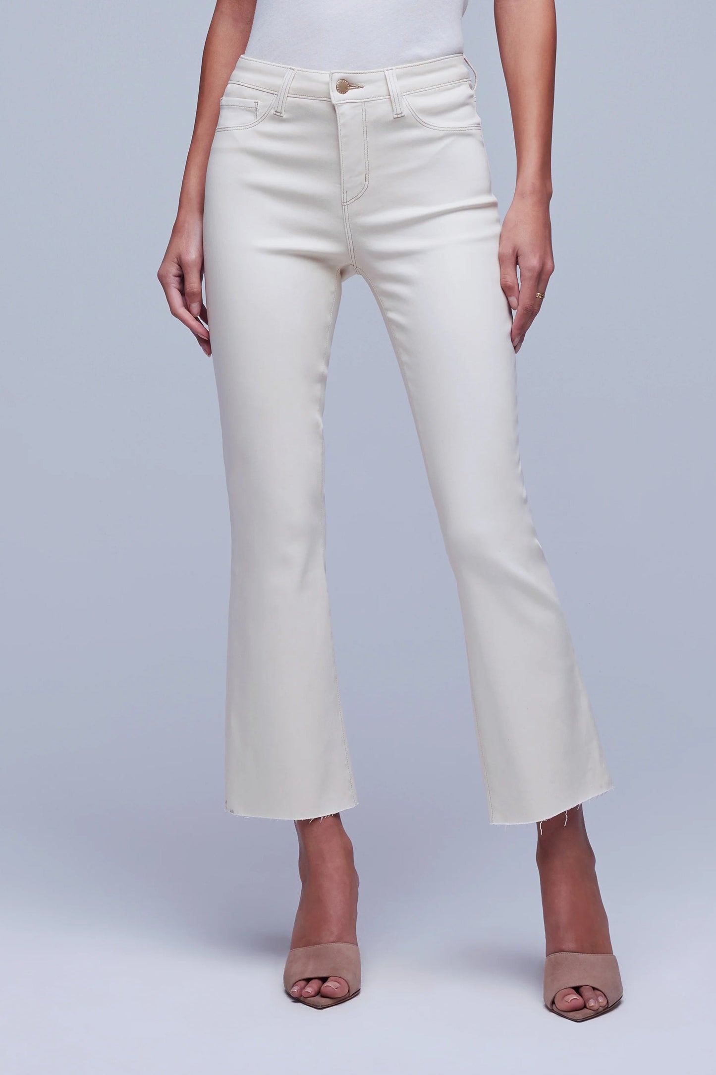 L'AGENCE-Kendra Flare Jeans-