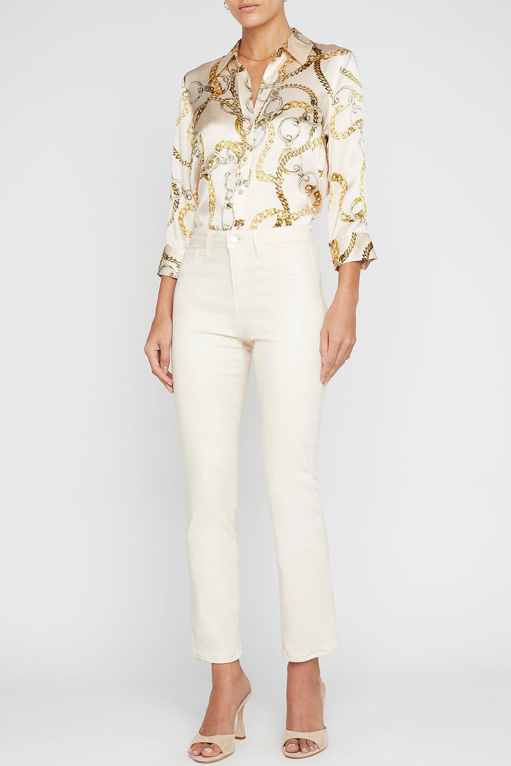 L'AGENCE-Ginny Straight Leg Pant-