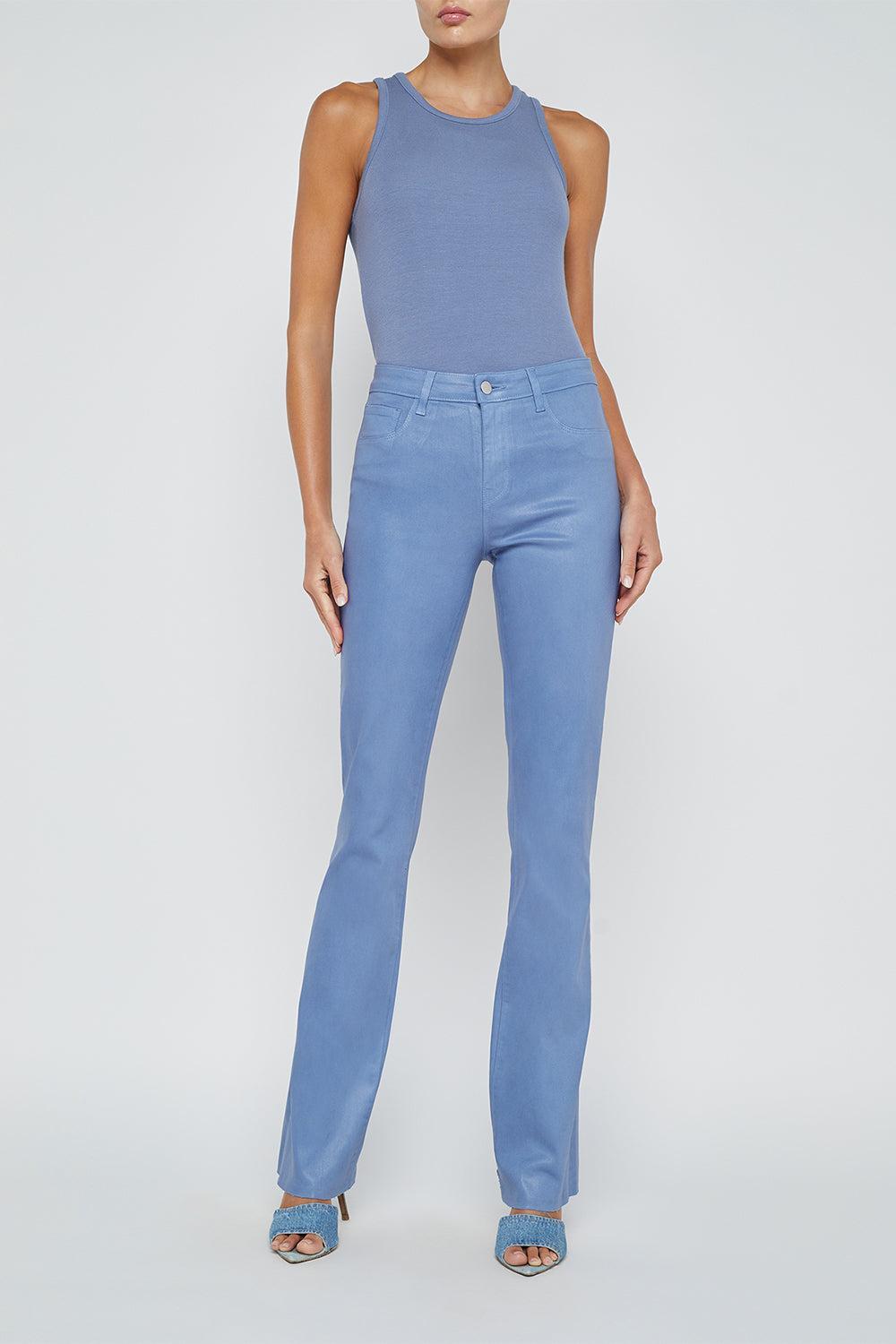 Ruth Pant - Wild Wind Coated-WLDWNDCT-26-CLOTHINGPANTSLIM FIT-L'AGENCE