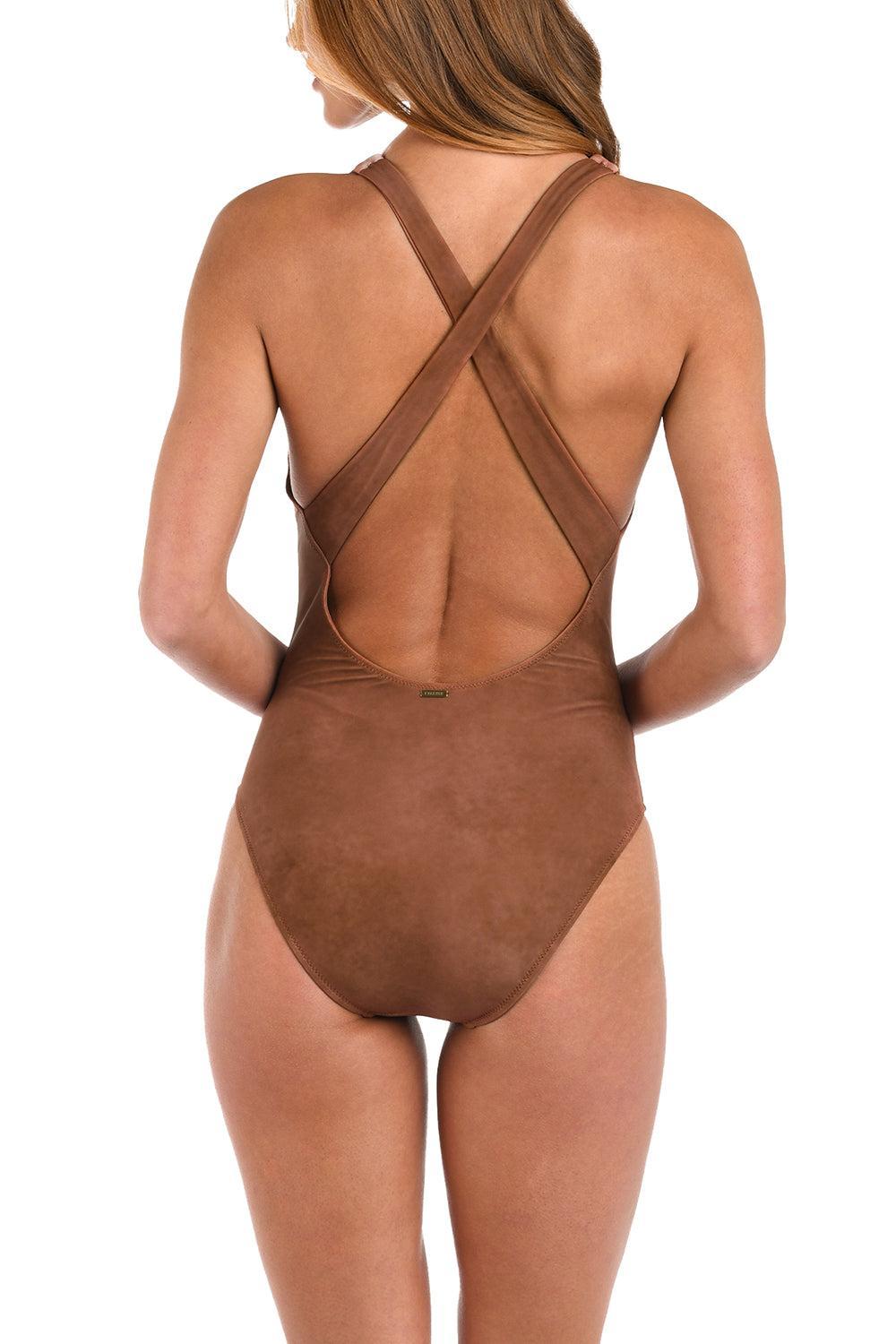 Lisa Bolero One Piece-BRONZE-XS-CLOTHINGSWIM-L'AGENCE