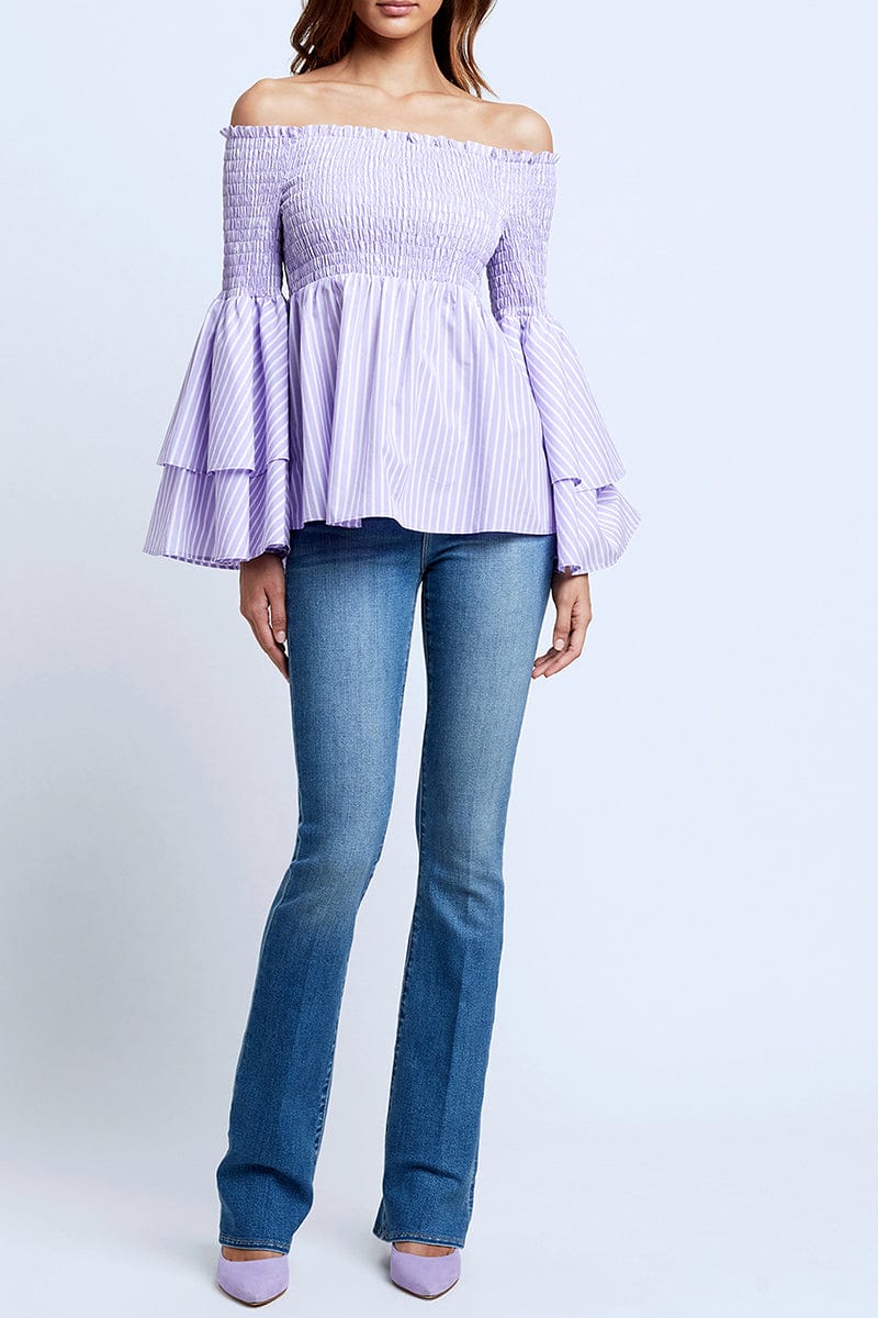 L'AGENCE-Denver Off Shoulder Blouse-