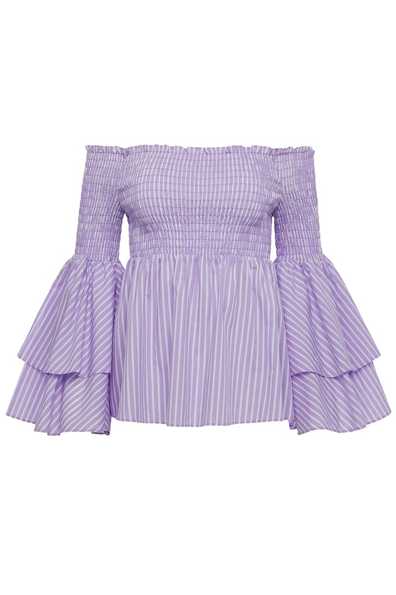 L'AGENCE-Denver Off Shoulder Blouse-