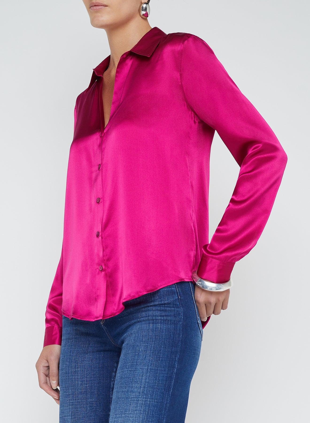 Tyler Blouse - Ruby-RUBY-XS-CLOTHINGTOPBLOUSE-L'AGENCE