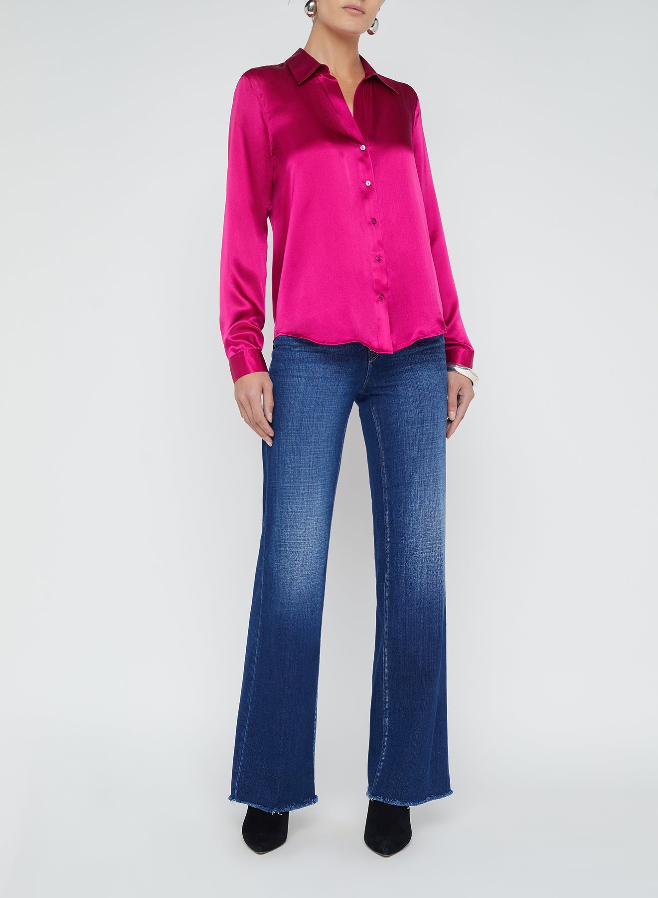 Tyler Blouse - Ruby-RUBY-XS-CLOTHINGTOPBLOUSE-L'AGENCE