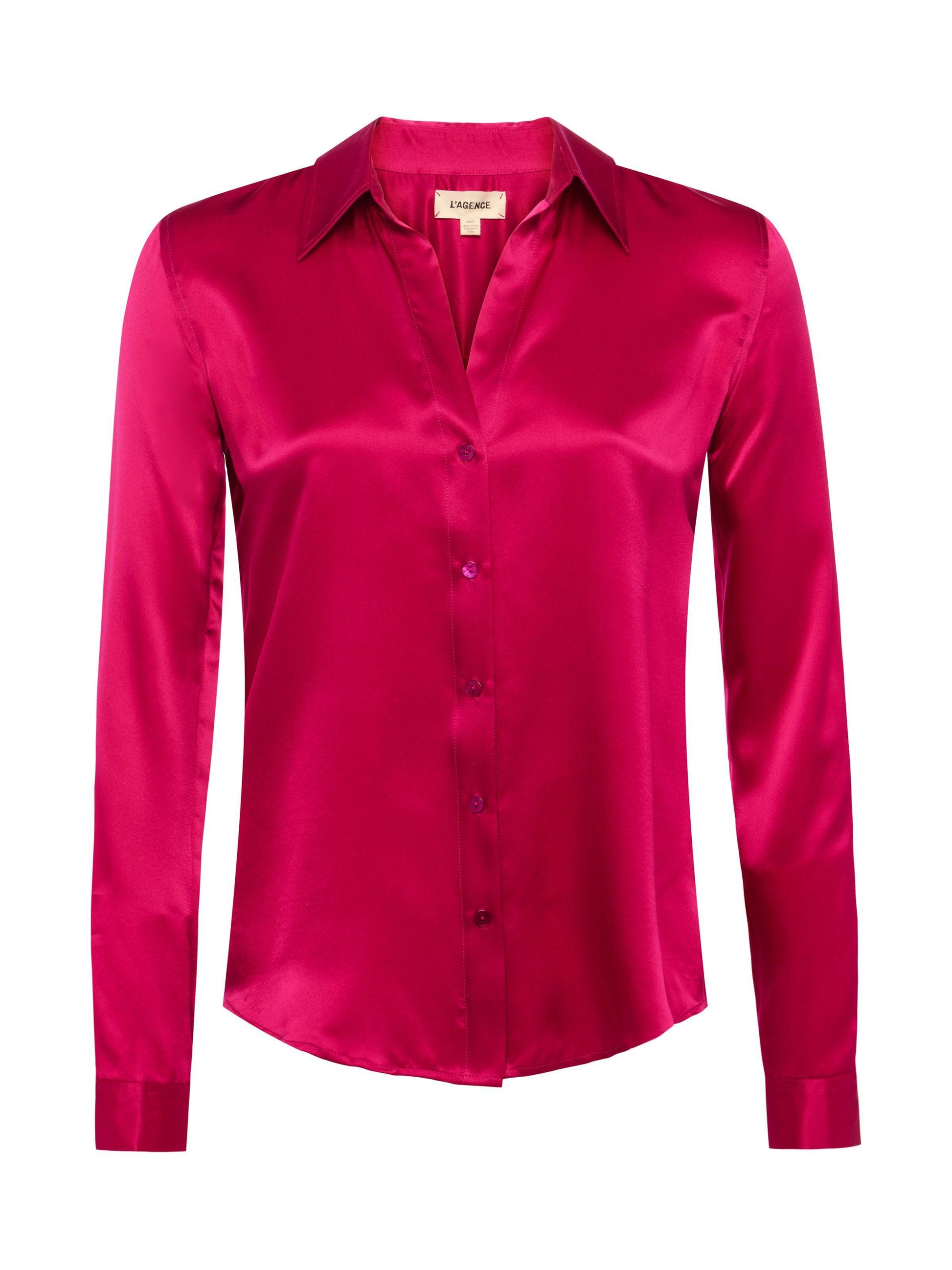 Tyler Blouse - Ruby-RUBY-XS-CLOTHINGTOPBLOUSE-L'AGENCE