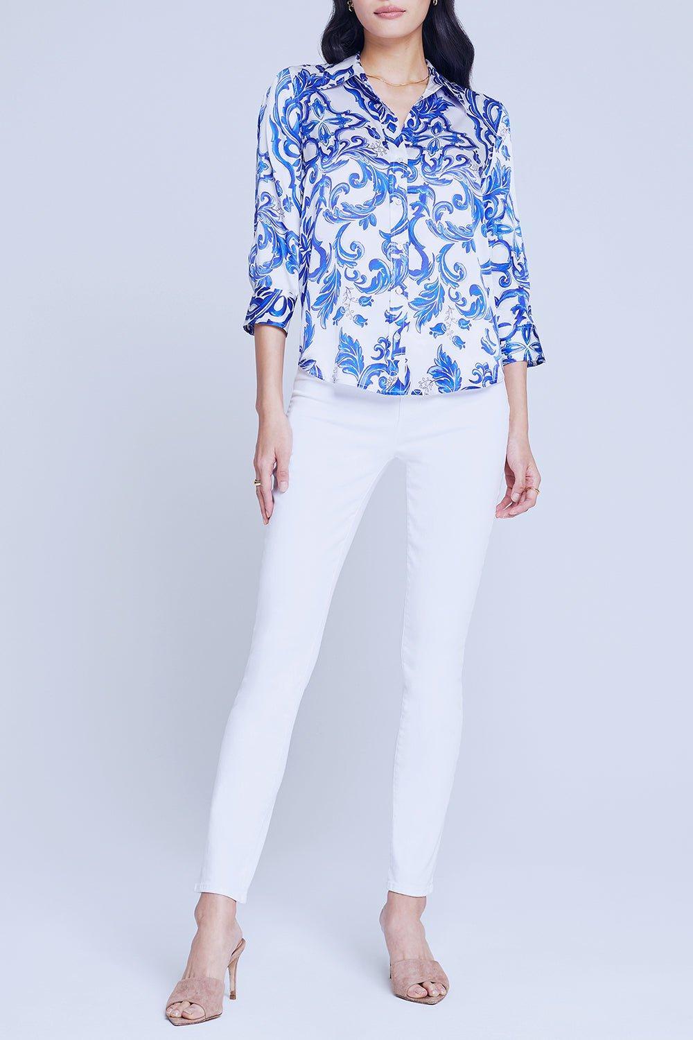L'AGENCE-Dani Blouse - Mediterranean-