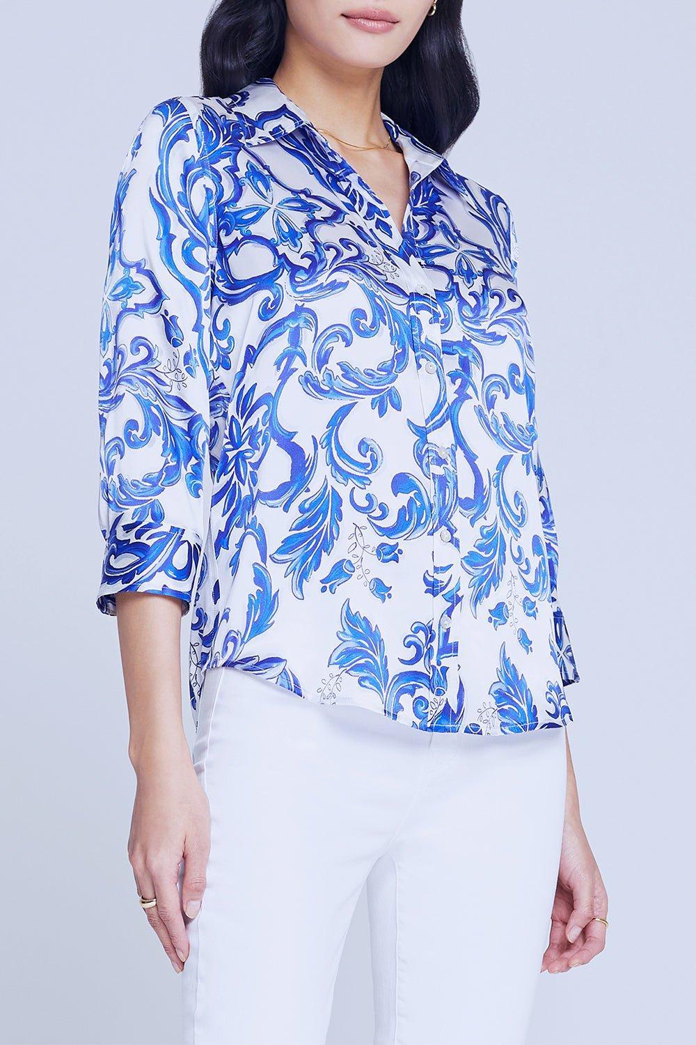 L'AGENCE-Dani Blouse - Mediterranean-