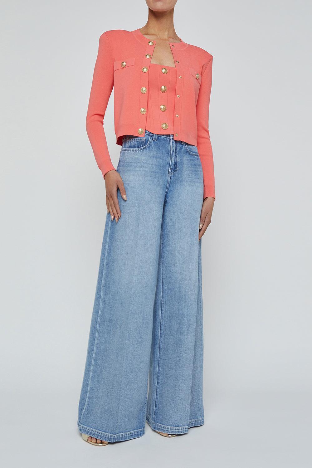 Toulouse Cardigan-CRLRSEGL-XS-CLOTHINGTOPCARDIGAN-L'AGENCE