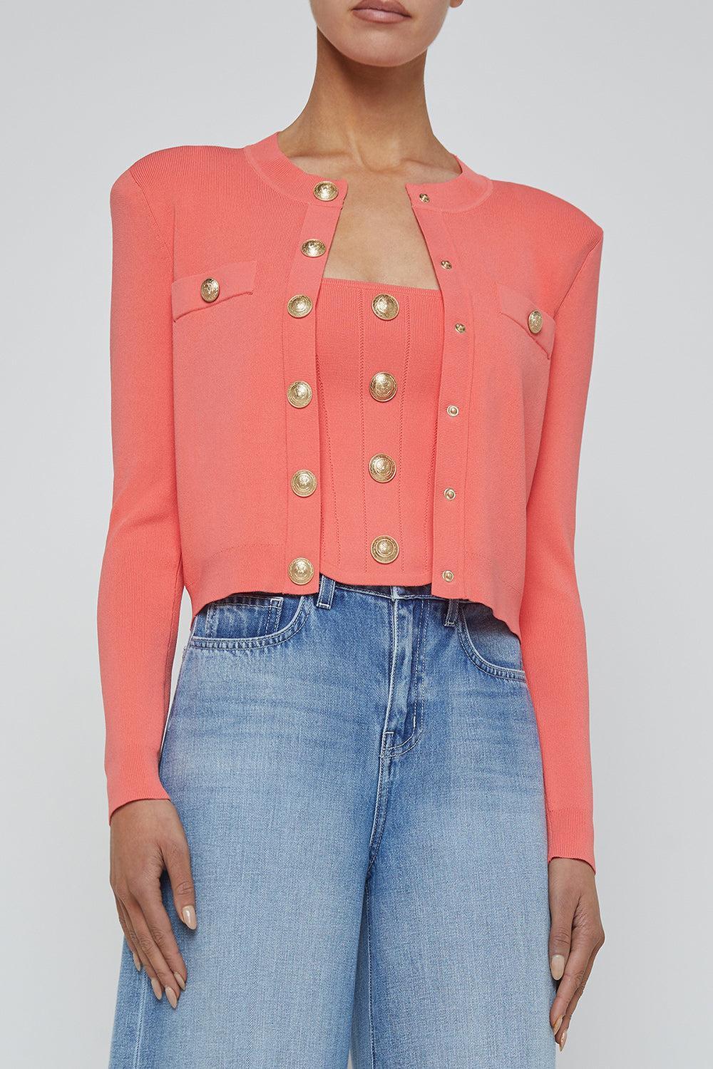 Toulouse Cardigan-CRLRSEGL-XS-CLOTHINGTOPCARDIGAN-L'AGENCE
