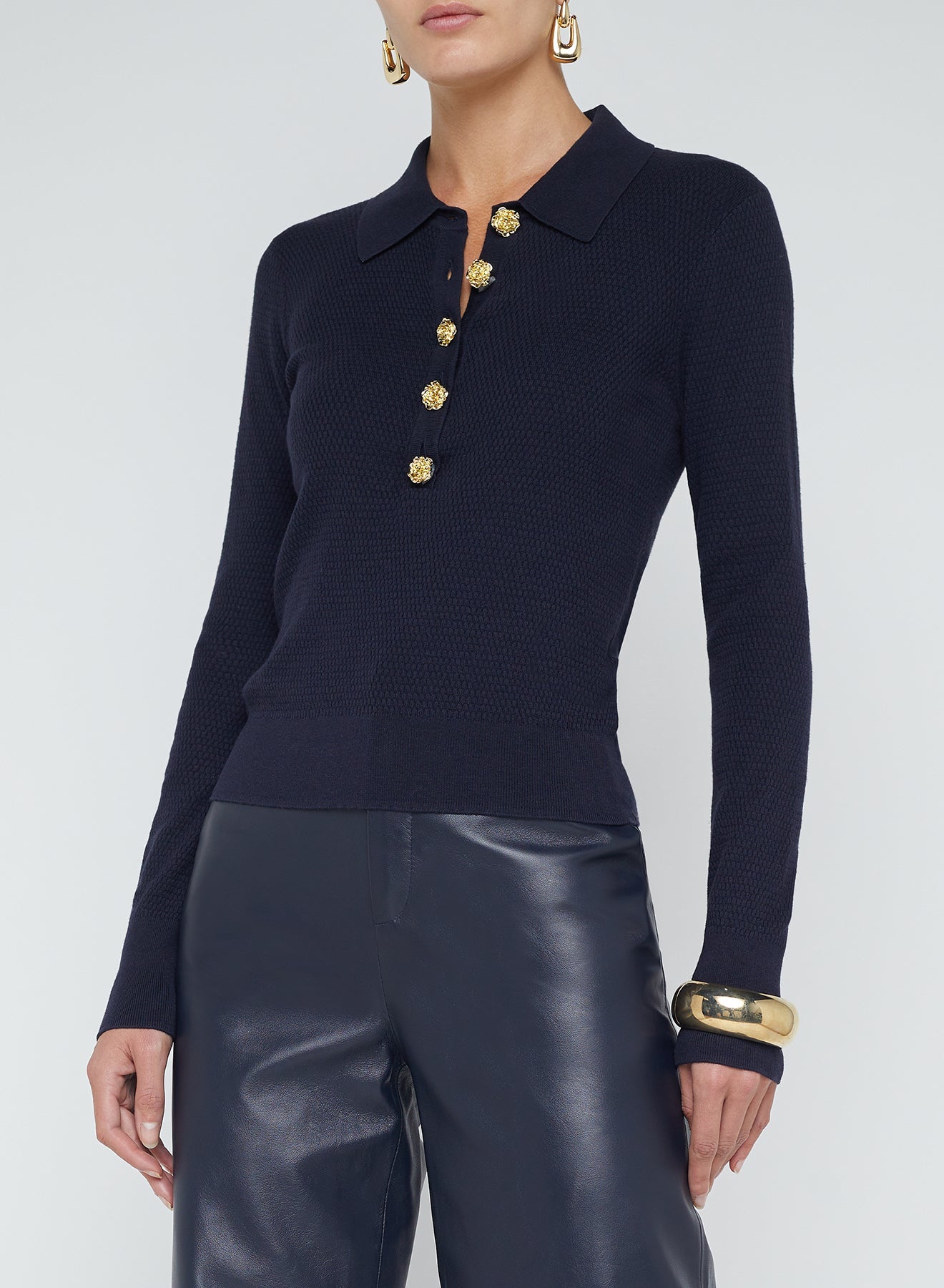 STERLING SWEATER-MIDNIGHT/GOLD ROSE-XS-CLOTHINGTOPSWEATER-L'AGENCE