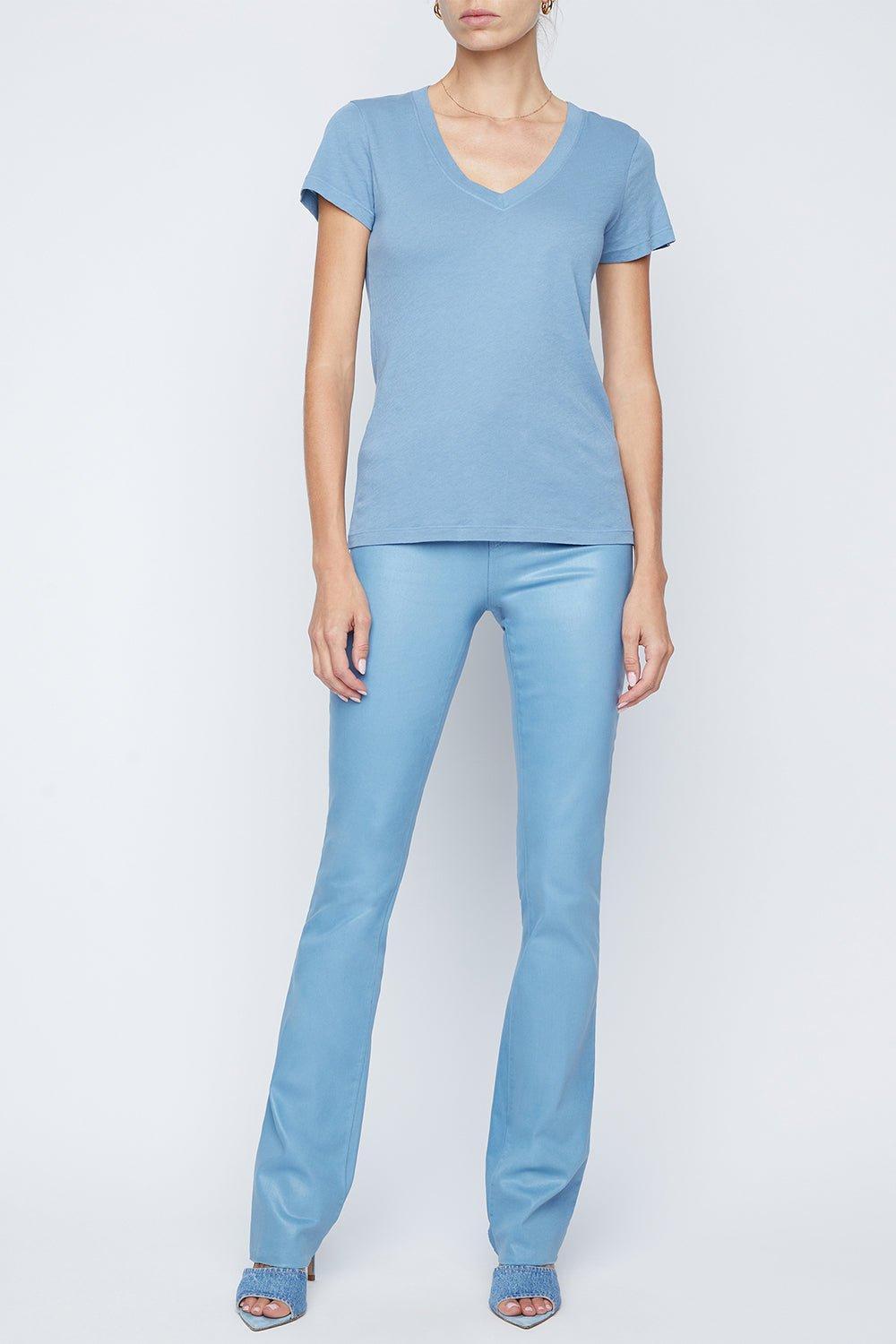 L'AGENCE-Becca Tee - Blue Mist-