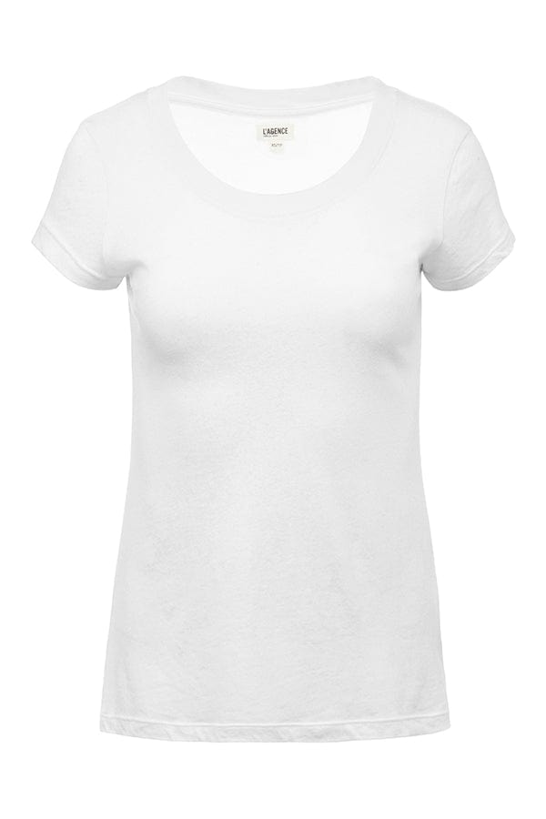 L'AGENCE-Cory Tee - White-
