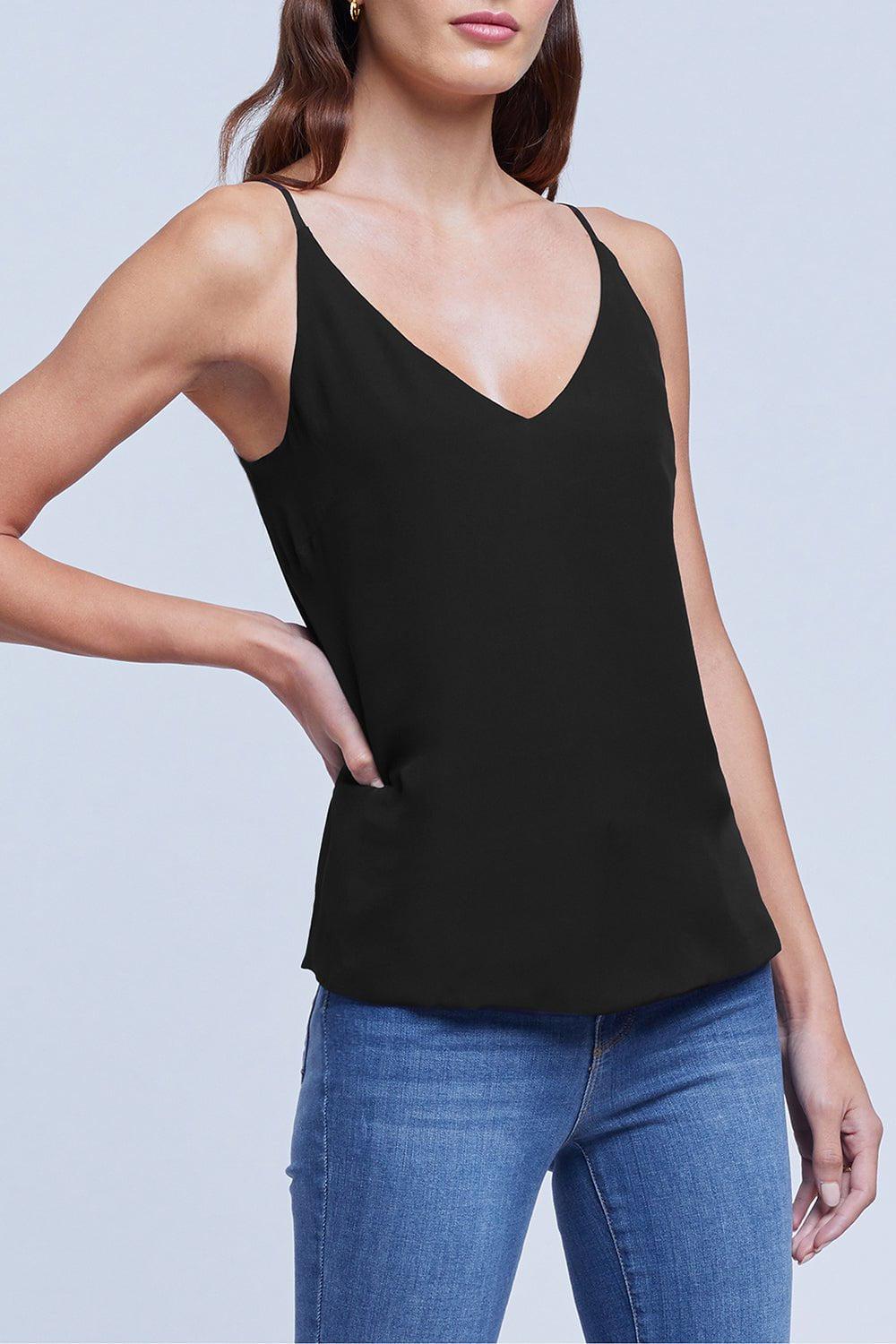 L'AGENCE-Gabriella Tank - Black-
