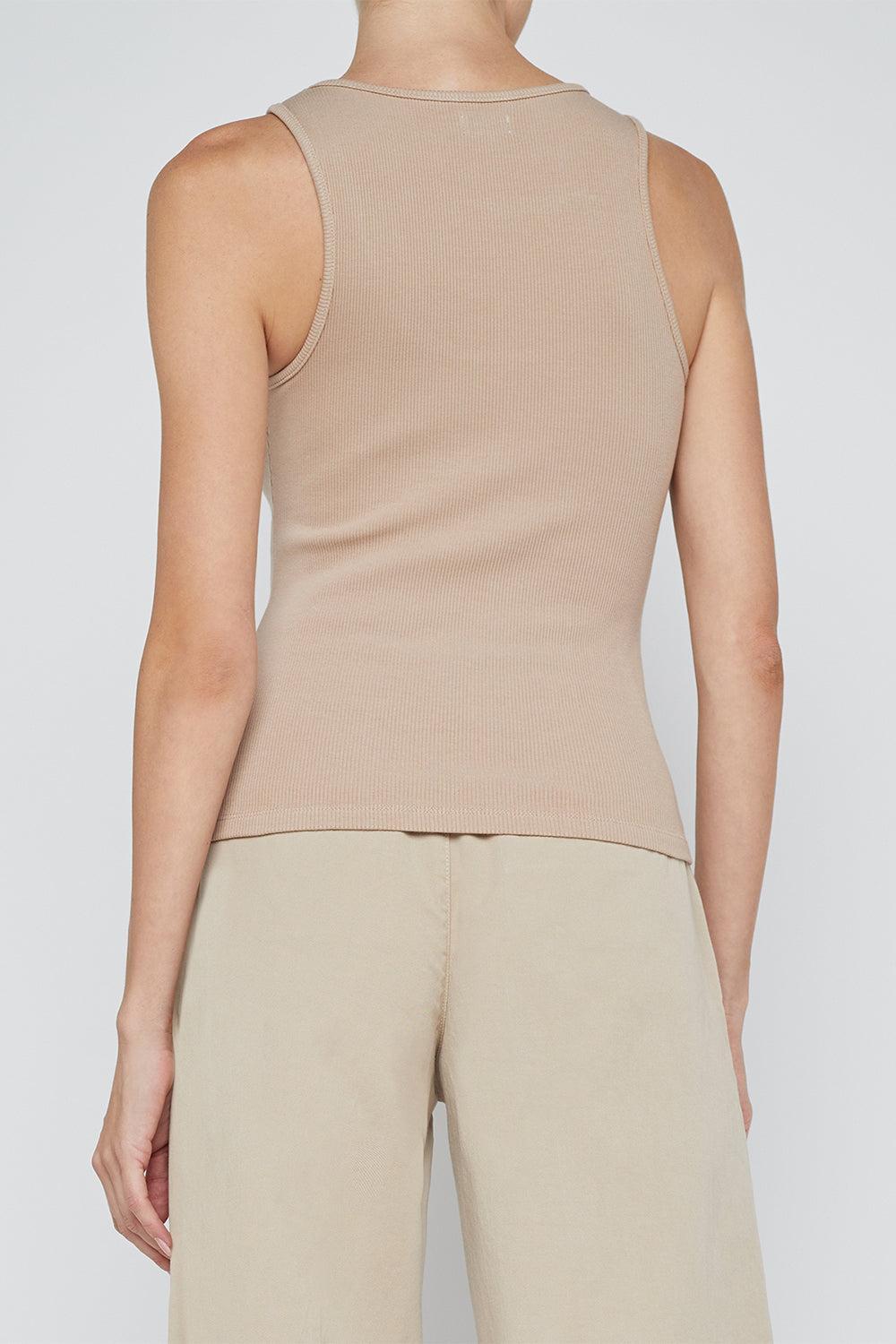 Adira Tank - Cappuccino-CAPPUCCN-XS-CLOTHINGTOPTANK-L'AGENCE