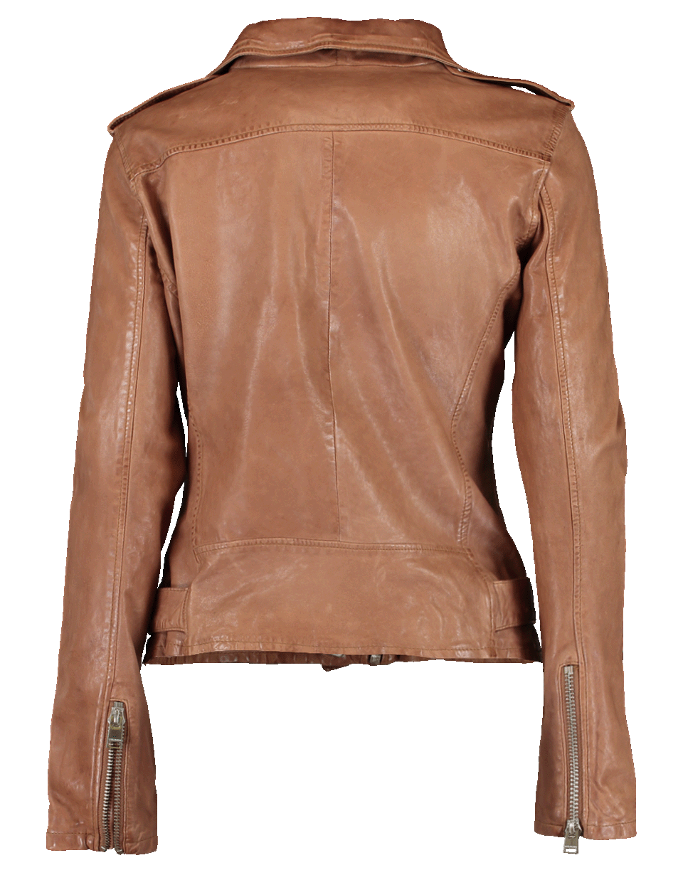 LAMARQUE-Kiyoshi Leather Biker Jacket-