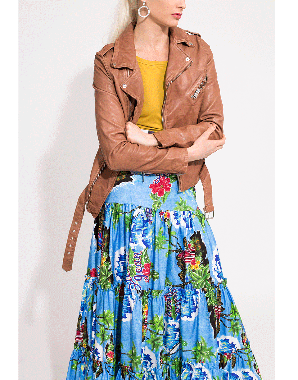 LAMARQUE-Kiyoshi Leather Biker Jacket-