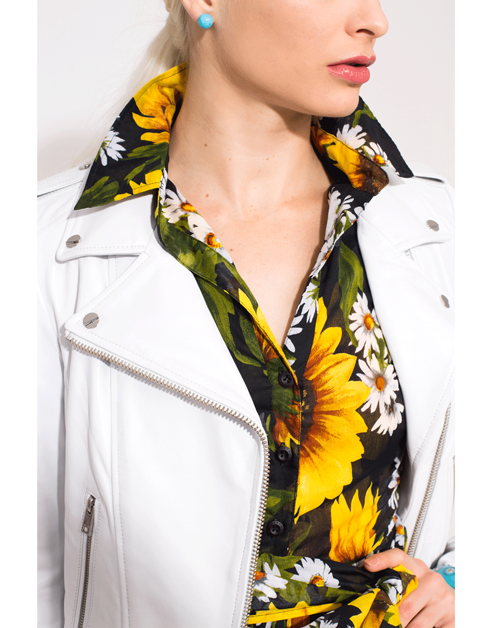 LAMARQUE-Donna Leather Jacket-