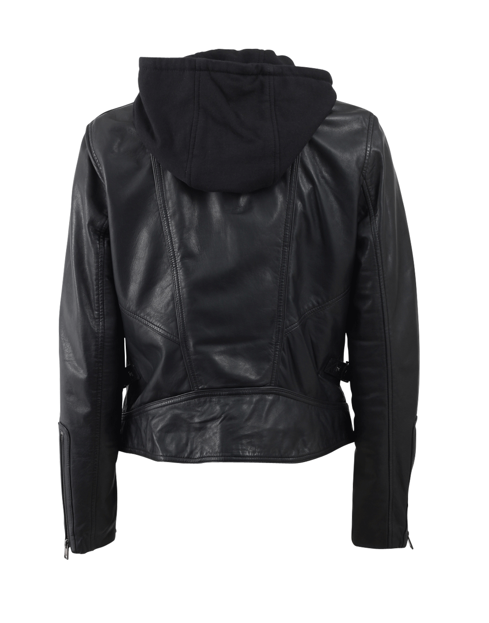 LAMARQUE-Two In One Leather Jacket-