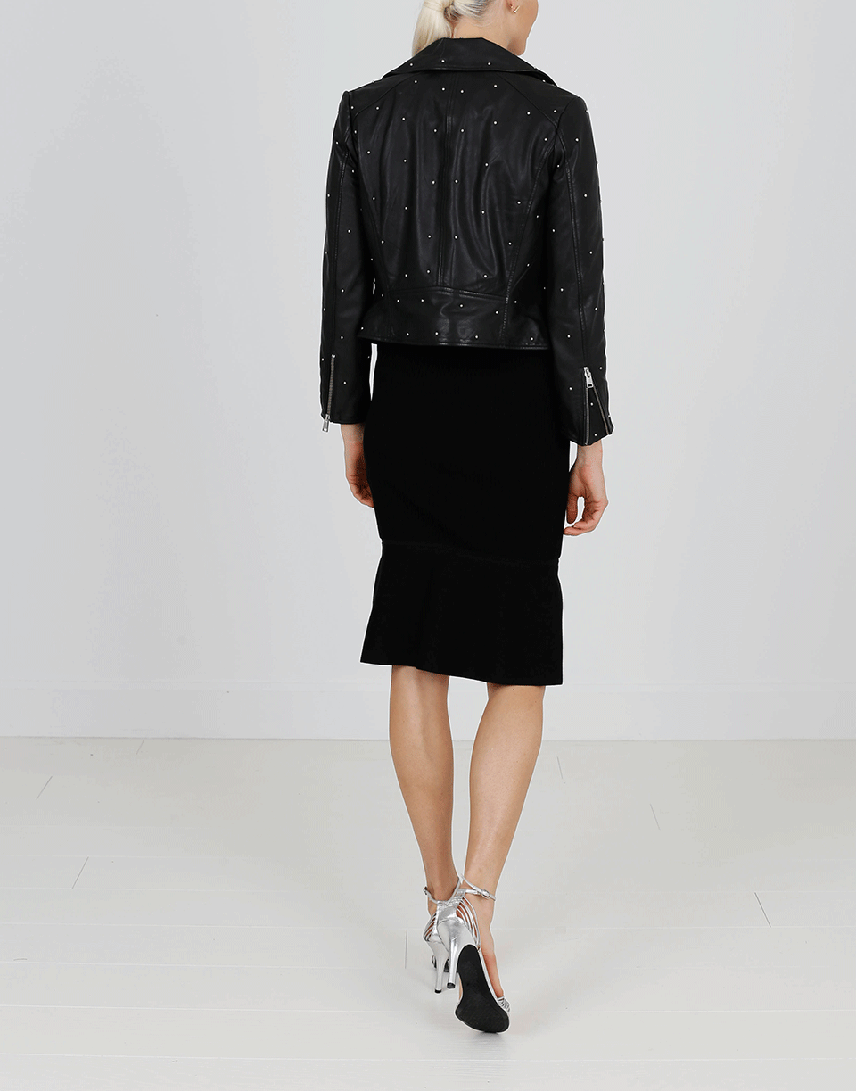 LAMARQUE-Piper Studded Biker Jacket-