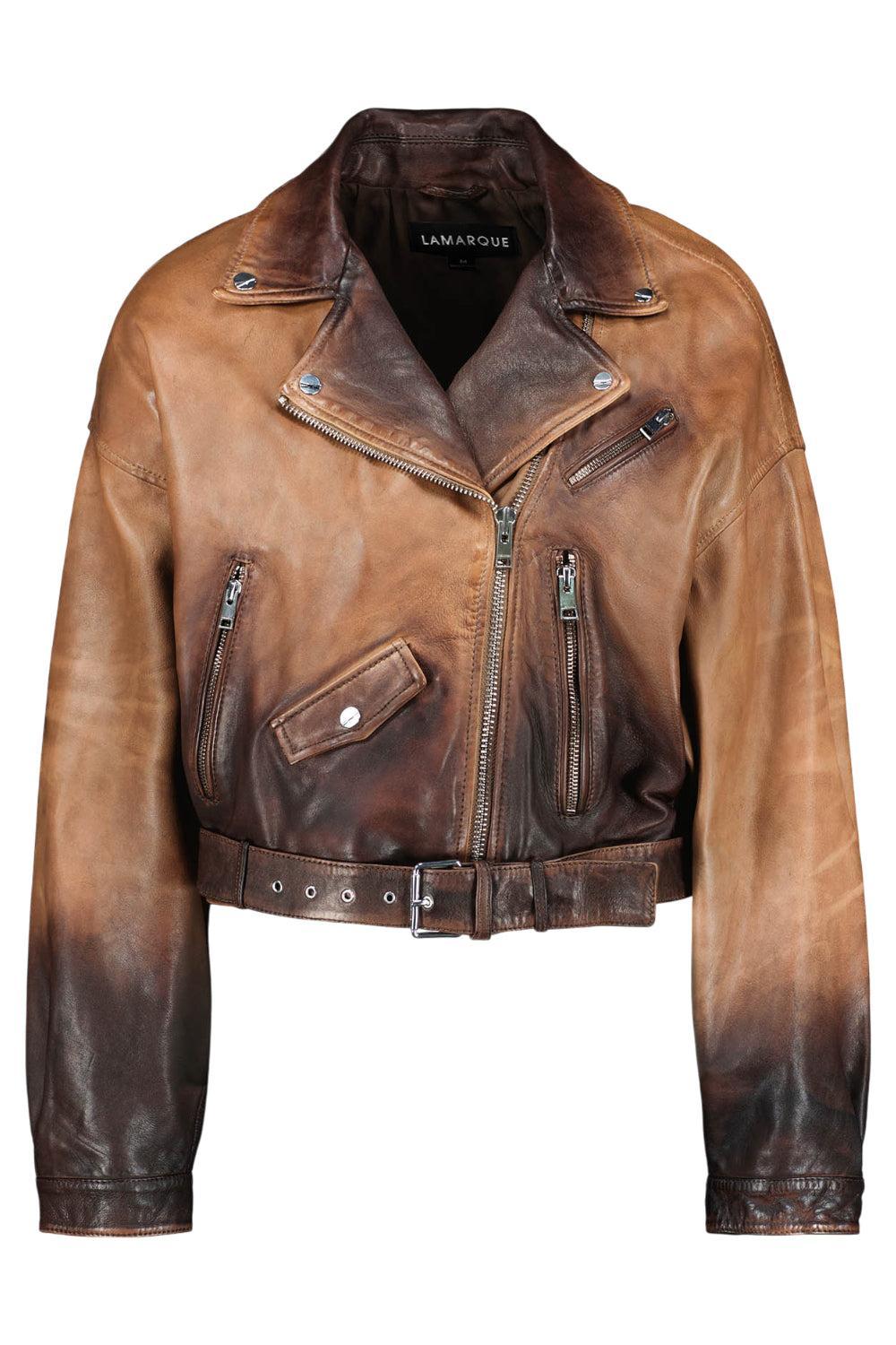 Dylan Leather Jacket-ALMNDSHD-XS-CLOTHINGJACKETLEATHER-LAMARQUE